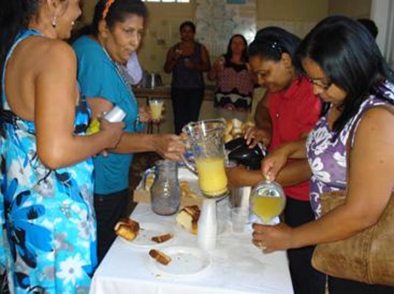 Café da manhã para as mães Araçatuba