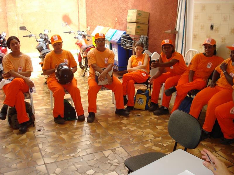 Reunião com trabalhadores da empresa VEGA